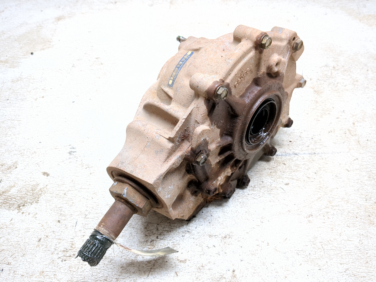 19 Kawasaki Mule Pro DXT KAF1000 Front Diff Differential Gearcase Assembly