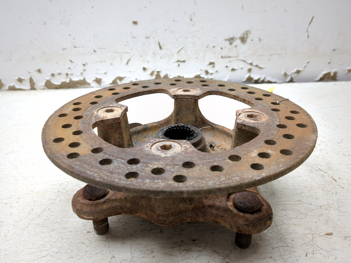19 Kawasaki Mule Pro DXT KAF1000 Front Left Wheel Hub Disc Brake Rotor