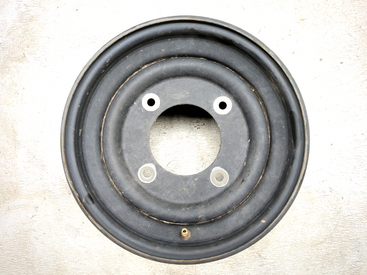 19 Kawasaki Mule Pro DXT KAF1000 Rear Wheel Rim STRAIGHT 12X8 A
