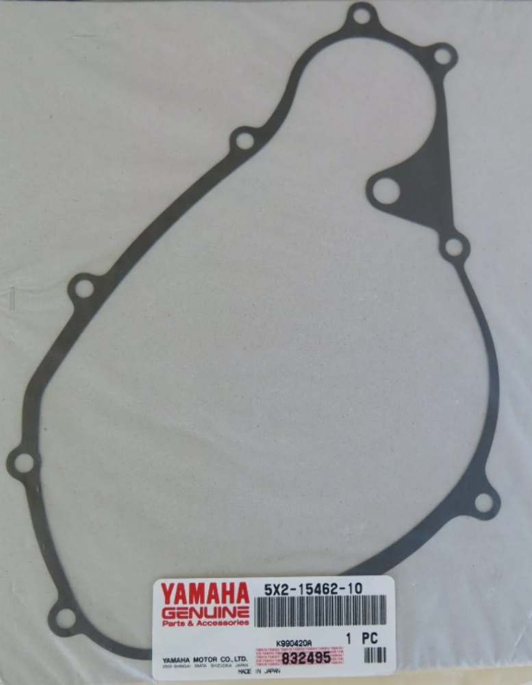 1990-1992 Yamaha YZ80 OEM Crankcase Cover Gasket 5X2-15462-10