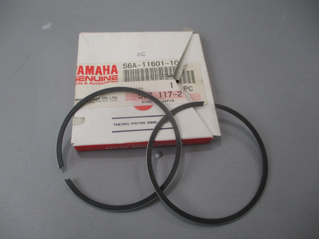 1 NOS 1984-1990 Yamaha YZ 250 PISTON RING SET 0.25mm O/S YZ250 OEM 56A-11601-10