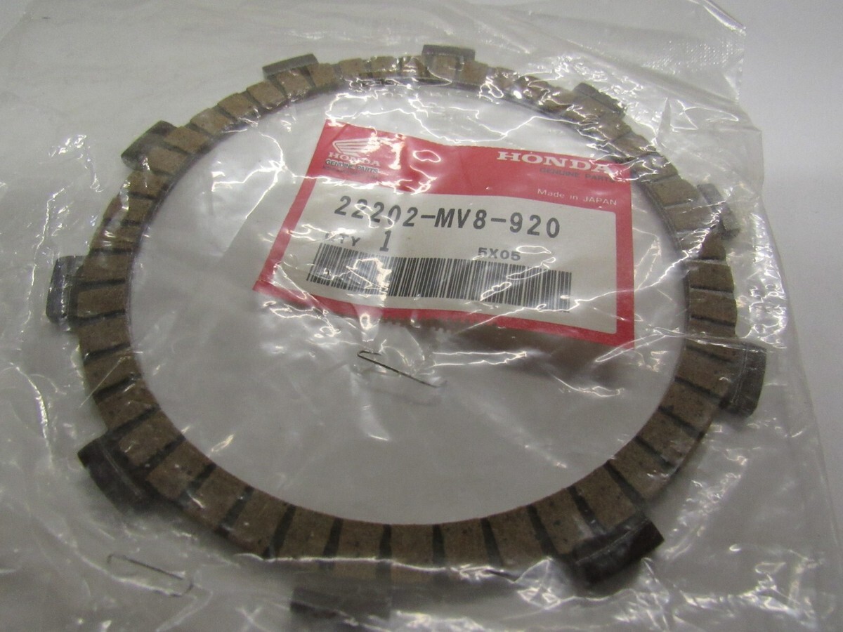 OEM HONDA Clutch Friction Disk "B" 1993-94 CBR900R 22202-MV8-920