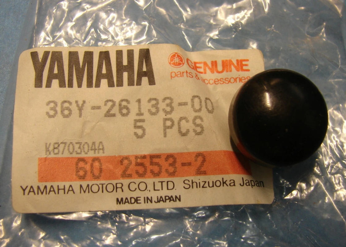 NOS YAMAHA 1984-1985 FJ1100 FJ600 MIRROR CAP 36Y-26133-00 NEW OEM QTY 5