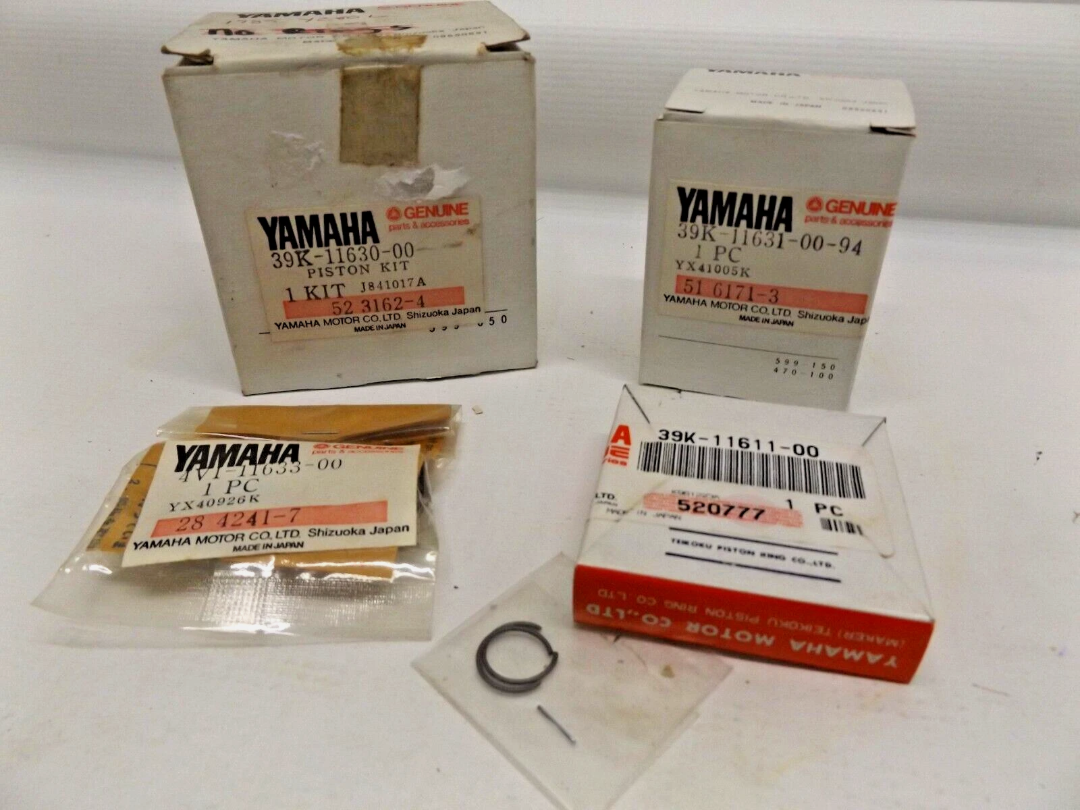 1985 Yamaha YZ80 (YZ80N) OEM Piston Kit Std 39K-11630-00