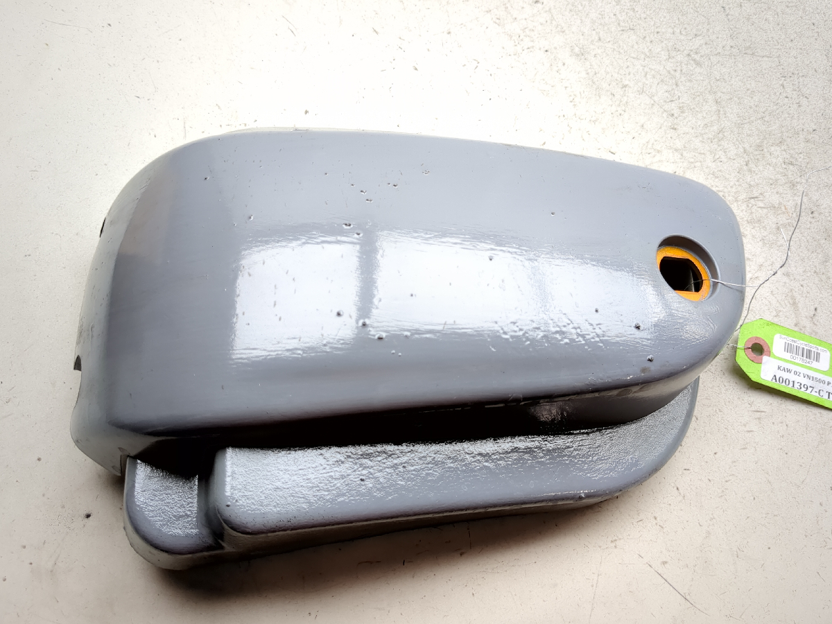 02-04 Kawasaki VN1500 Vulcan Mean Streak Left Side Lower Seat Cover Panel