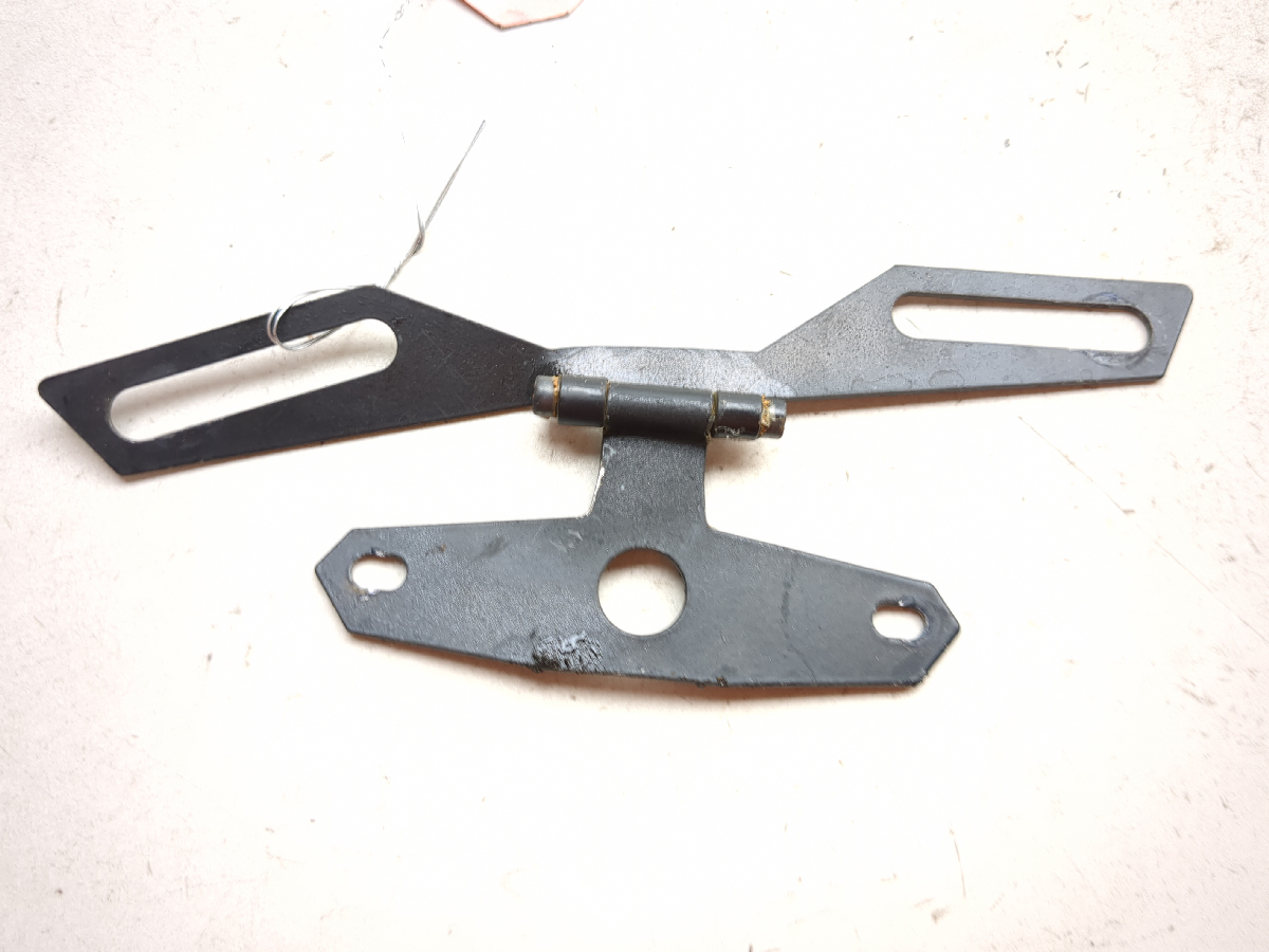 02-04 Kawasaki VN1500 Vulcan Mean Streak License Plate Tag Mount Bracket TRSH PL