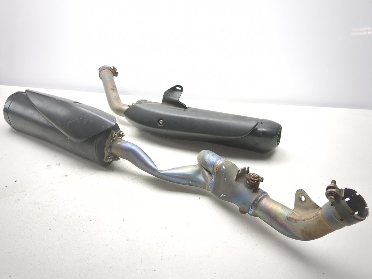 06 07 Kawasaki Ninja ZX10 ZX10R  Exhaust Muffler Silencer Cans Set