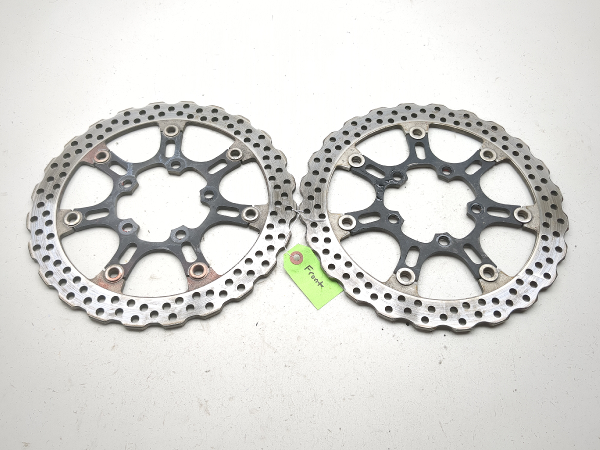 06 07 Kawasaki Ninja ZX10 ZX10R Front Disc Brake Rotors