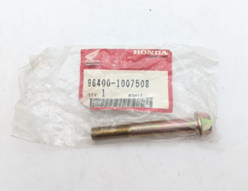 1986 Honda TRX250RG OEM Bolt, Flanged 10X75 96400-1007508