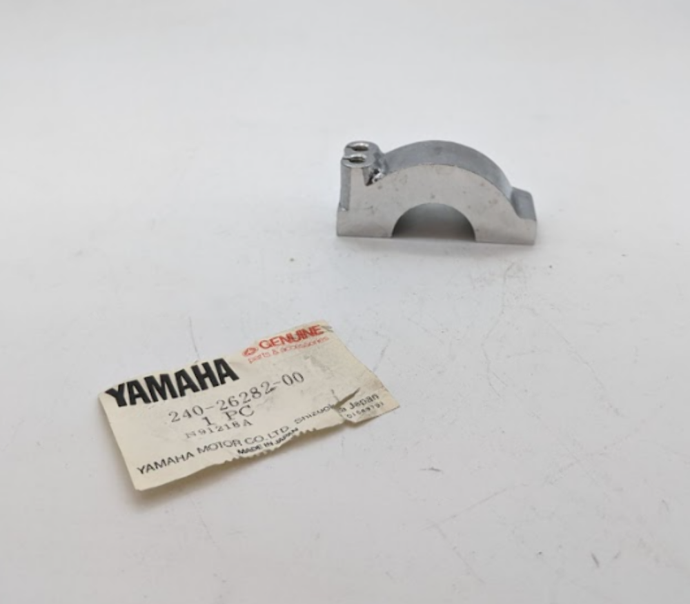 1974 Yamaha TZ350 OEM Cap, Grip Lower 240-26282-00