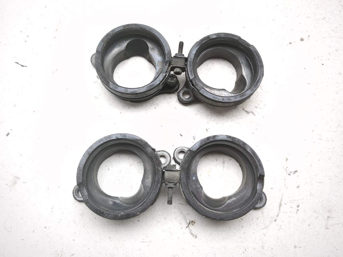 05 06 Kawasaki ZX6 ZX 636 Air Intake Boot Clamps TRSH PL