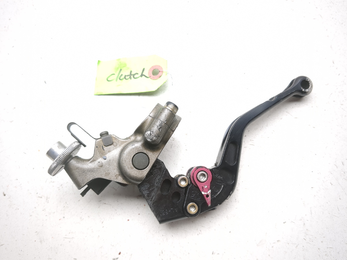 05 06 Kawasaki ZX6 ZX 636 Left Side Clutch Hand Lever Perch
