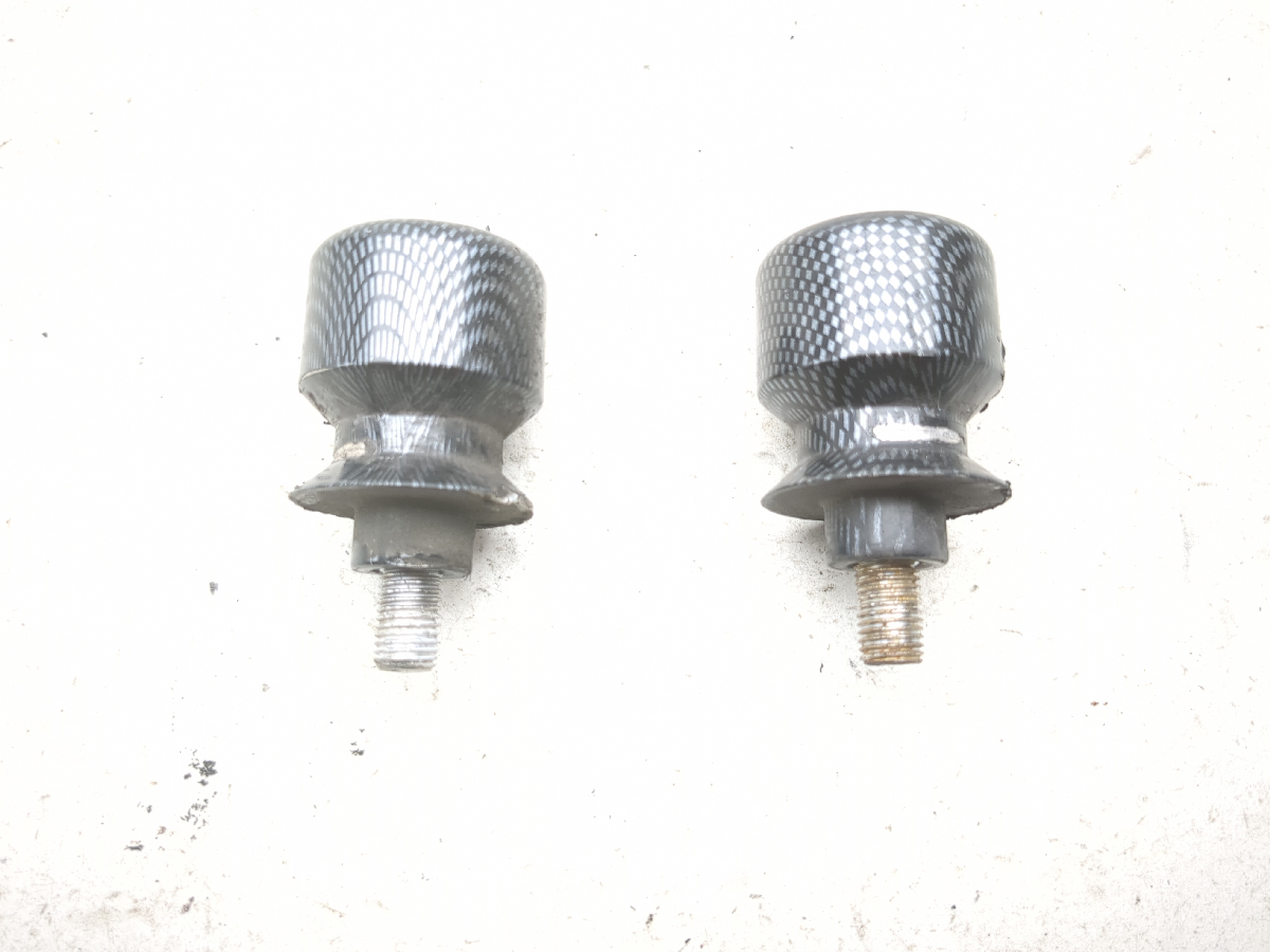 13-17 Kawasaki Ninja 300 EX300 Handle Bar Ends Barends TRSH DW