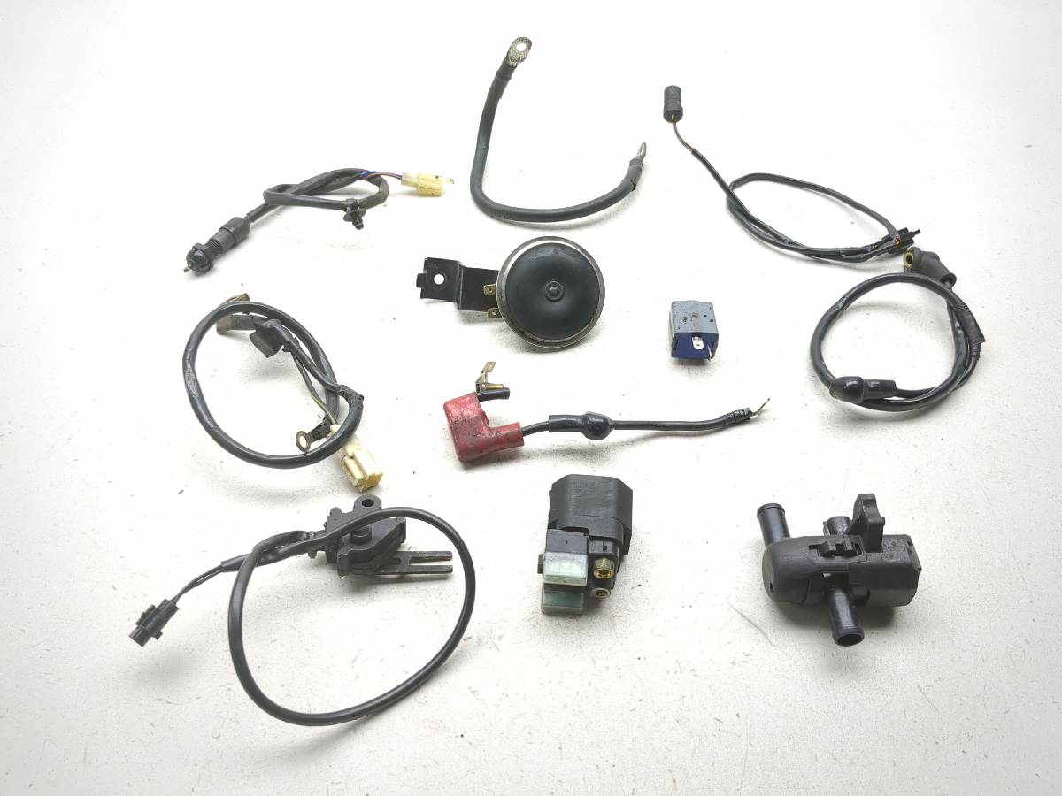 13-17 Kawasaki Ninja 300 EX300  Relay Set Kickstand Brake Switch Air Valve Starter