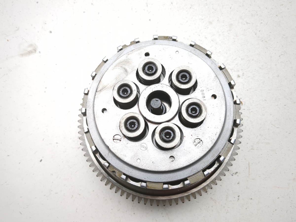 05 06 Kawasaki ZX6 ZX 636 Clutch Basket With Plates