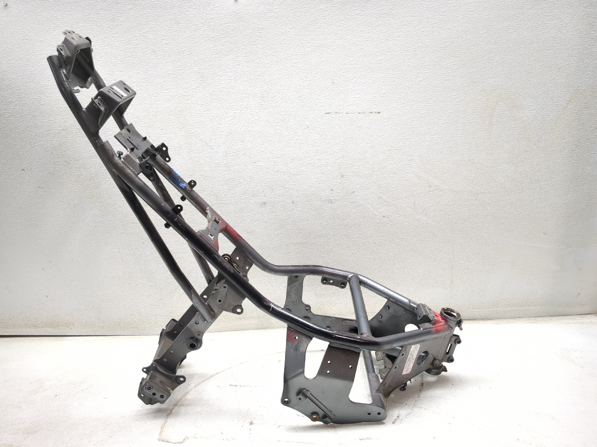 09-14 Yamaha FZ6R Main Frame Chassis STRAIGHT SLVG