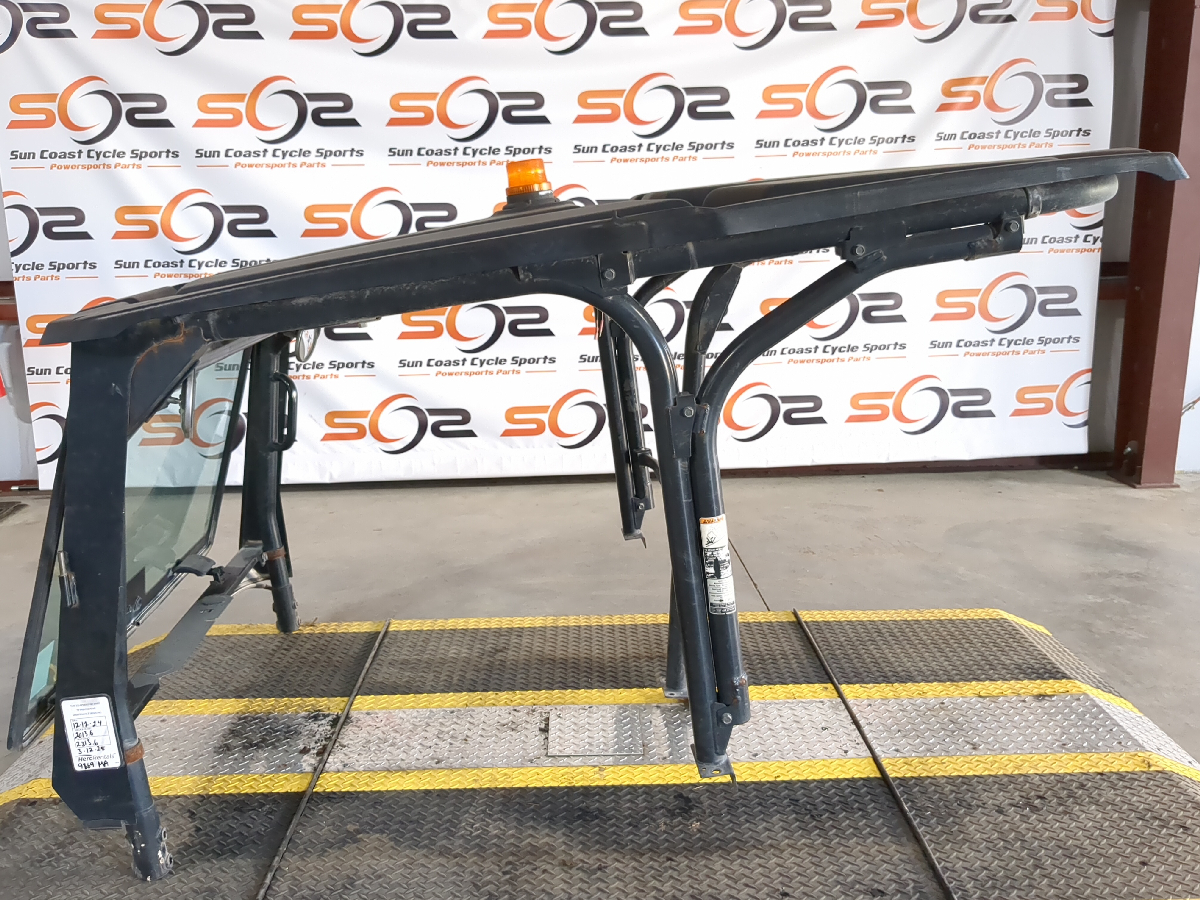 15-25 Kubota RTV X1140 Roof Roll Cage Support ROPS Frame Roof And Windshield