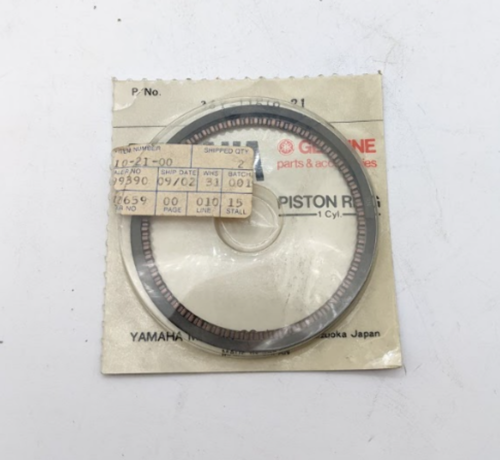 1985 Yamaha FJ1100 OEM Piston Ring Set 2ND O/S 36Y-11610-21