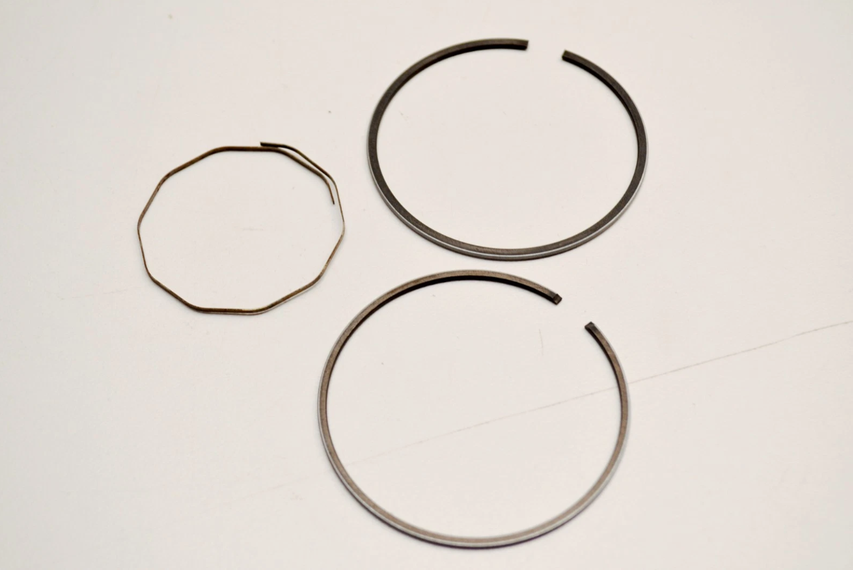 1976-1980 Yamaha DT100 OEM 1.00 Oversize Piston Ring Set 558-11610-40