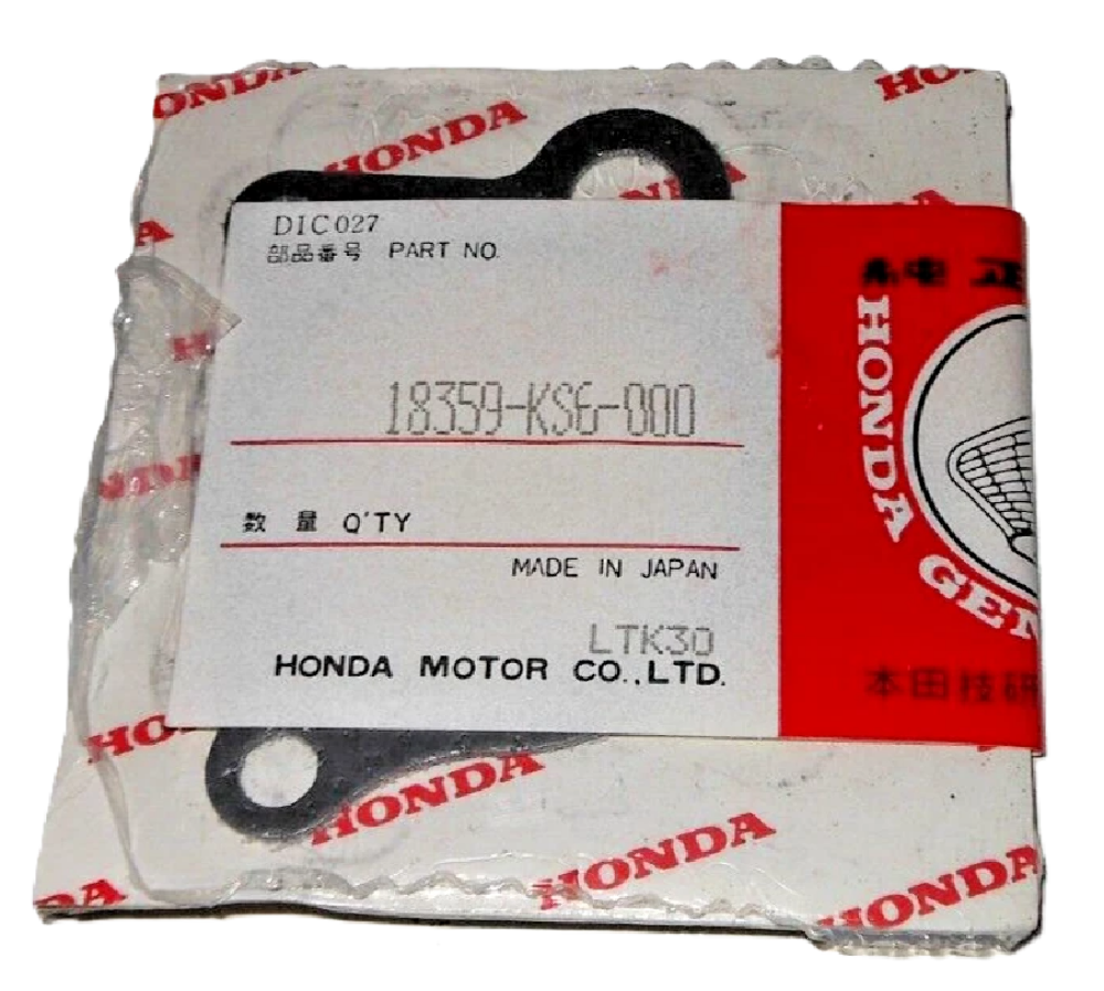 NOS HONDA CR125R 1986 GASKET EX MANIFOLD 18359-KS6-306