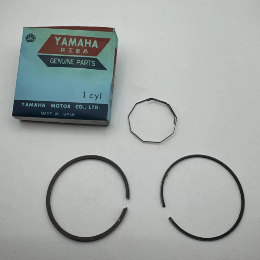 1973-1975 Yamaha RD250 OEM 4TH O/S Piston Ring Set 361-11610-42
