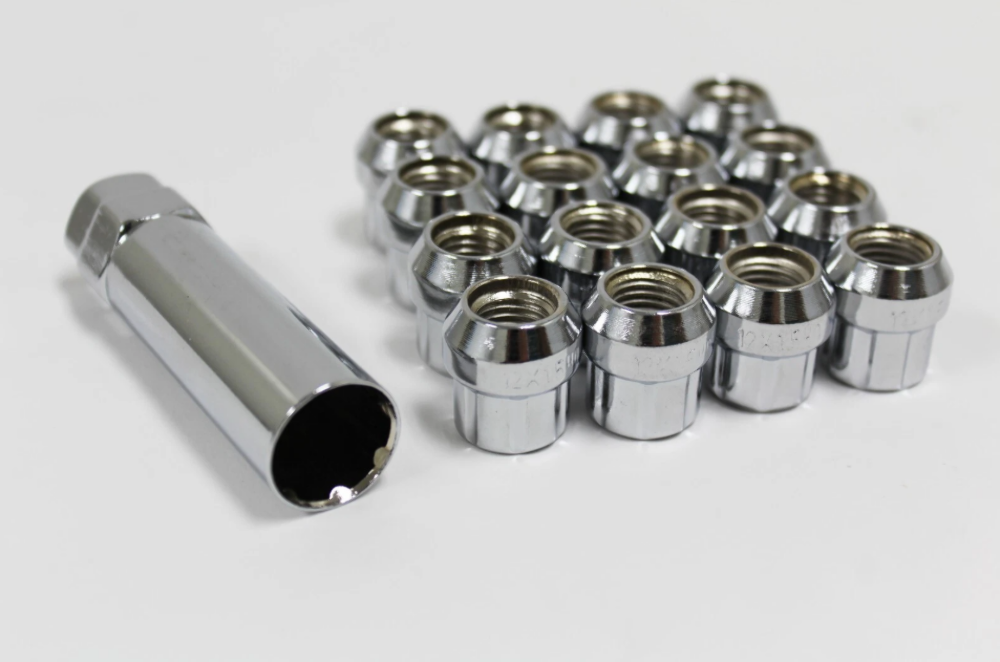 POLARIS Lug Nuts 12x1.5 Open Ended Splined 16pcs w/ Key 2879332