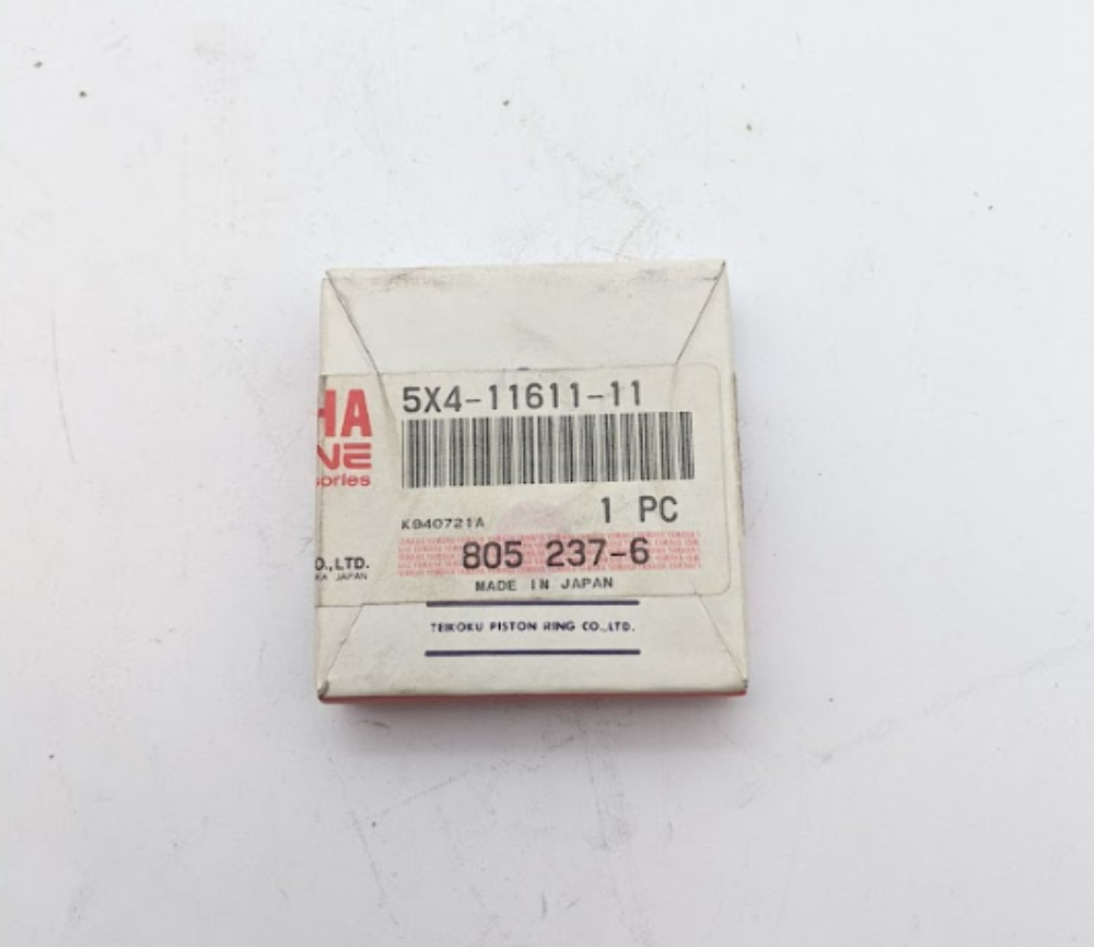 1985-1988 Yamaha YZ125 OEM Ring, Piston 1ST 5X4-11611-11