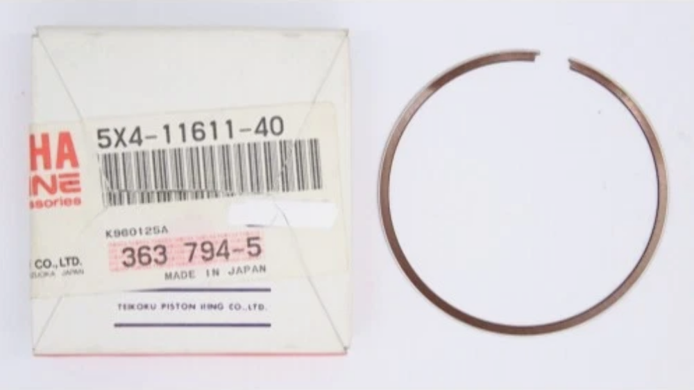 1982 Yamaha YZ125J OEM Ring, Piston 4TH (4TH O/S) 5X4-11611-40