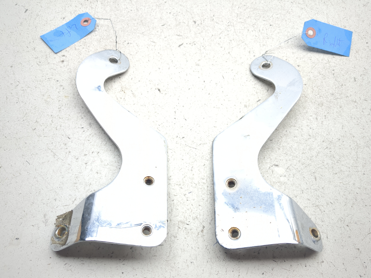 98-08 Yamaha V Star XVS 650 Windshield Mount Bracket Holders Set