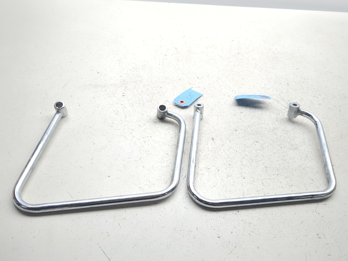 98-08 Yamaha V Star XVS 650 Rear Saddlebag Support Mount Brackets Set