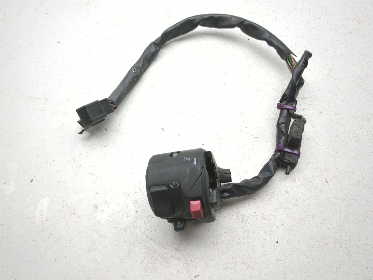 00-02 Kawasaki Ninja ZX6R ZX6 Left Control Headlight Switch - Sun