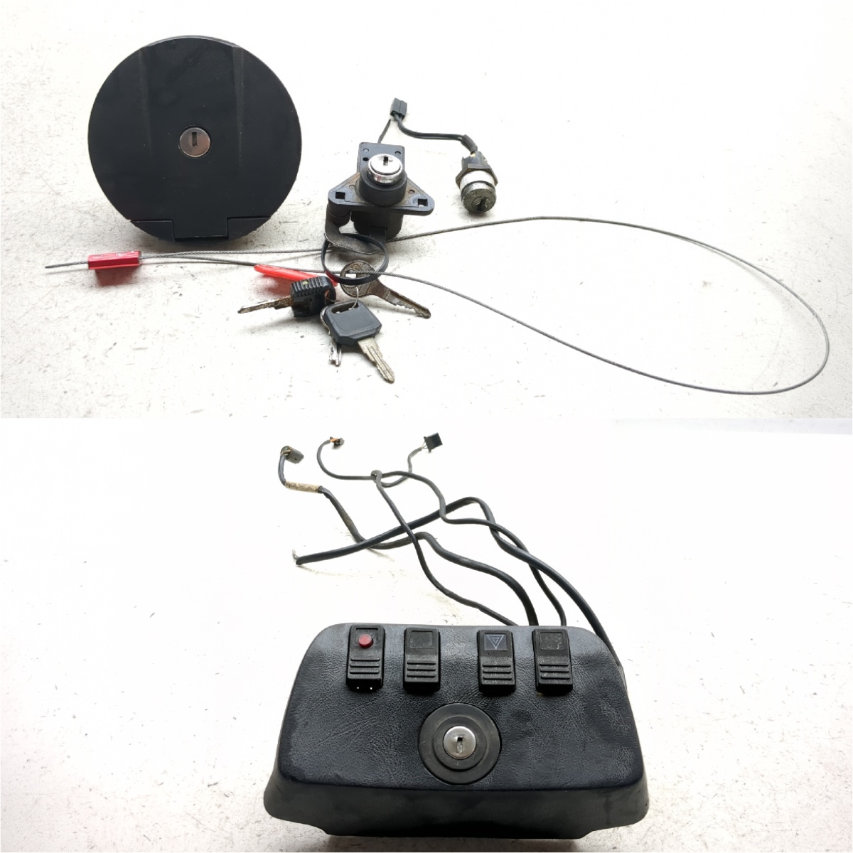 86-95 BMW K75 S Lock Set Ignition Switch Cap And Key