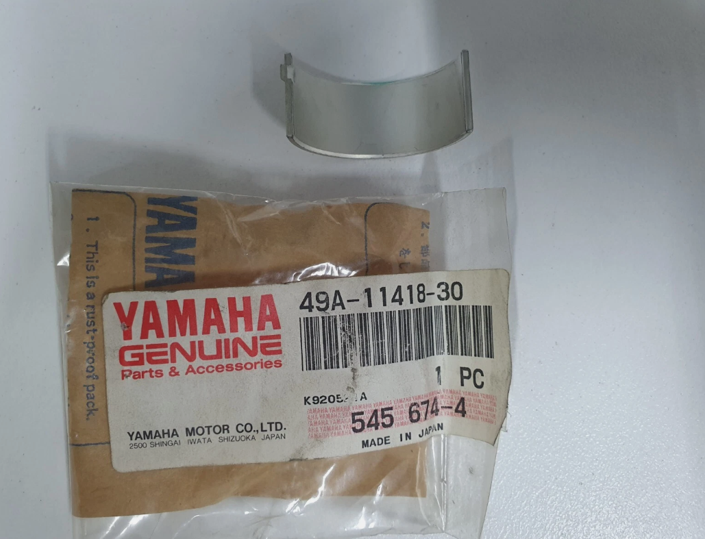 GENUINE YAMAHA CRANK PLANE BEARING GREEN FZ600 FJ600 YX600 49A-11418-30
