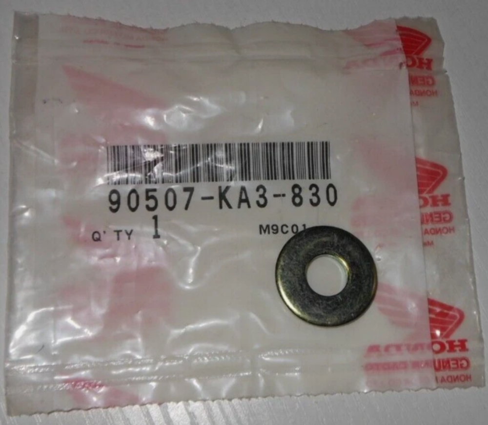 HONDA HANDLEBAR MOUNT PLAIN WASHER 10MM CR 125 250 500 CRF 250 450 90507-KA3-830