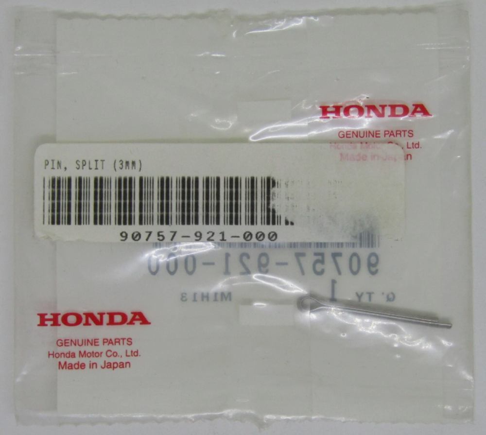 90757-921-000 NOS Honda Split Pin (3mm) CR250R CBR1000 XR600R