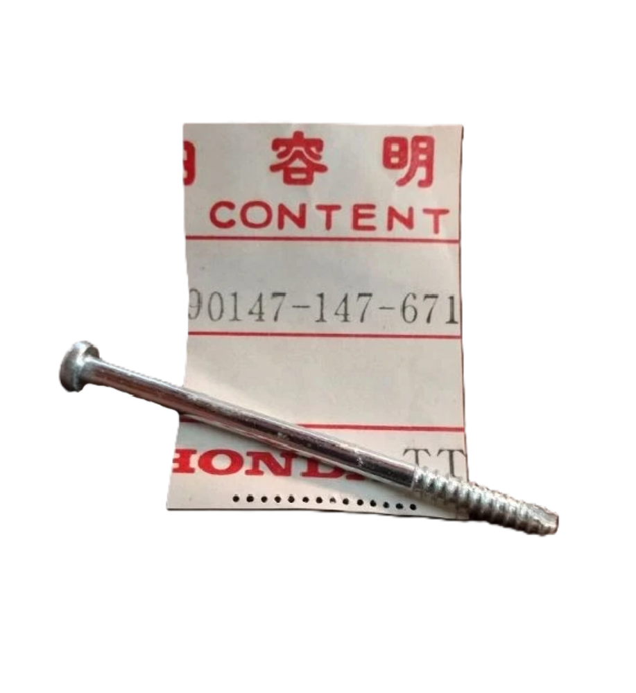 NOS Honda CB450 CB750 CBX CT110 CT70 GL1200 XL250 XL80 Screw 90147-147-671 QTY 2