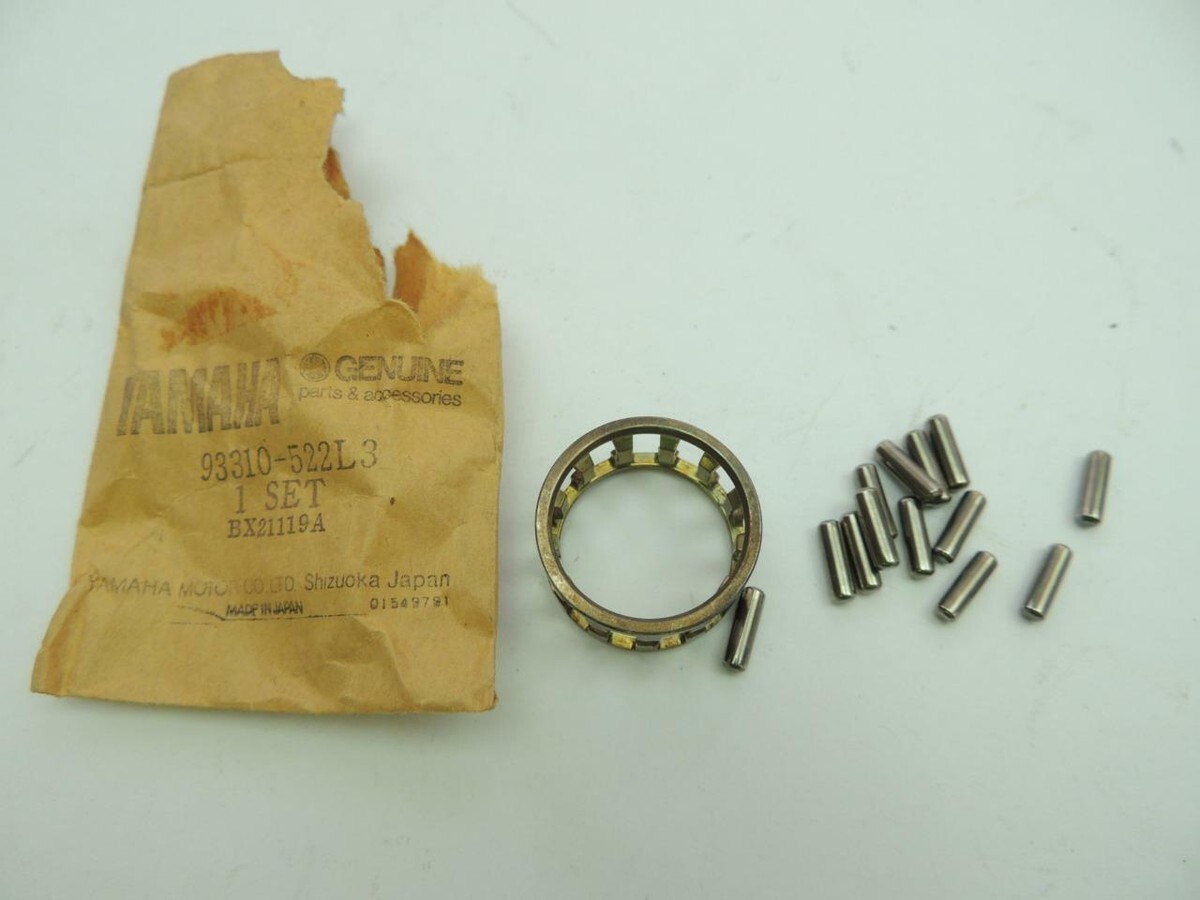 Bearing, Rod, Crank, NOS 1982-84 Yamaha YZ125, 93310-522L3-00