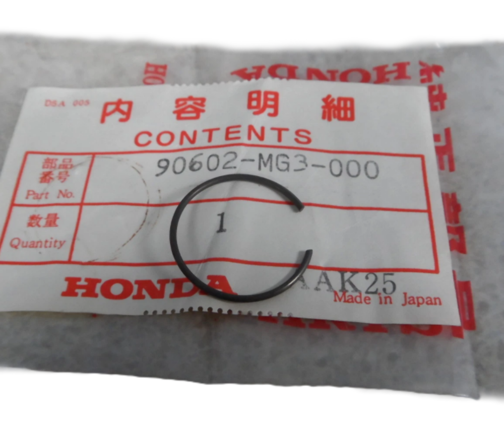 NOS OEM Honda Piston Pin Clip 1983-1984 XR500 90602-MG3-000