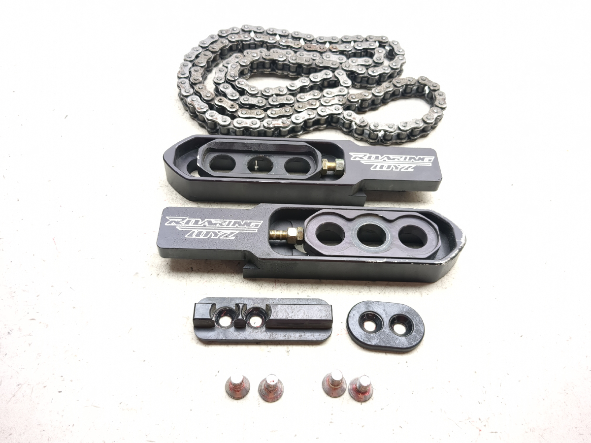 12-21 Kawasaki Ninja ZX14 ROARING TOYZ Extended Swing Arm Links W/ Chain