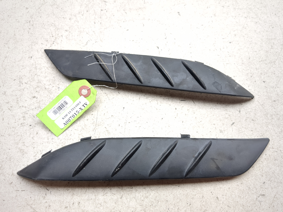 12-21 Kawasaki Ninja ZX14 Front Fork Guards Set Pair