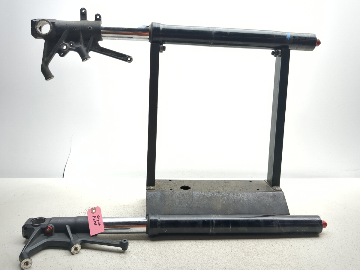 12-21 Kawasaki Ninja ZX14 Front Forks Suspension Set BENT