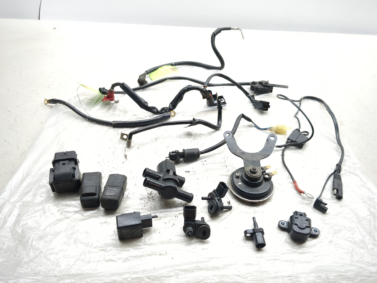 12-21 Kawasaki Ninja ZX14 Relay Set Air Valve Tip Over Brake Switch Kickstand