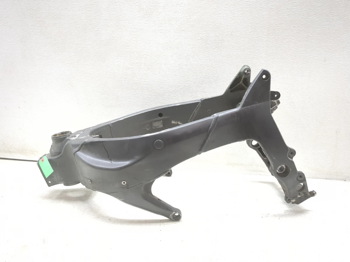 07 08 Kawasaki ZX6R ZX 636 Main Frame Chassis SLVG STRAIGHT - Sun