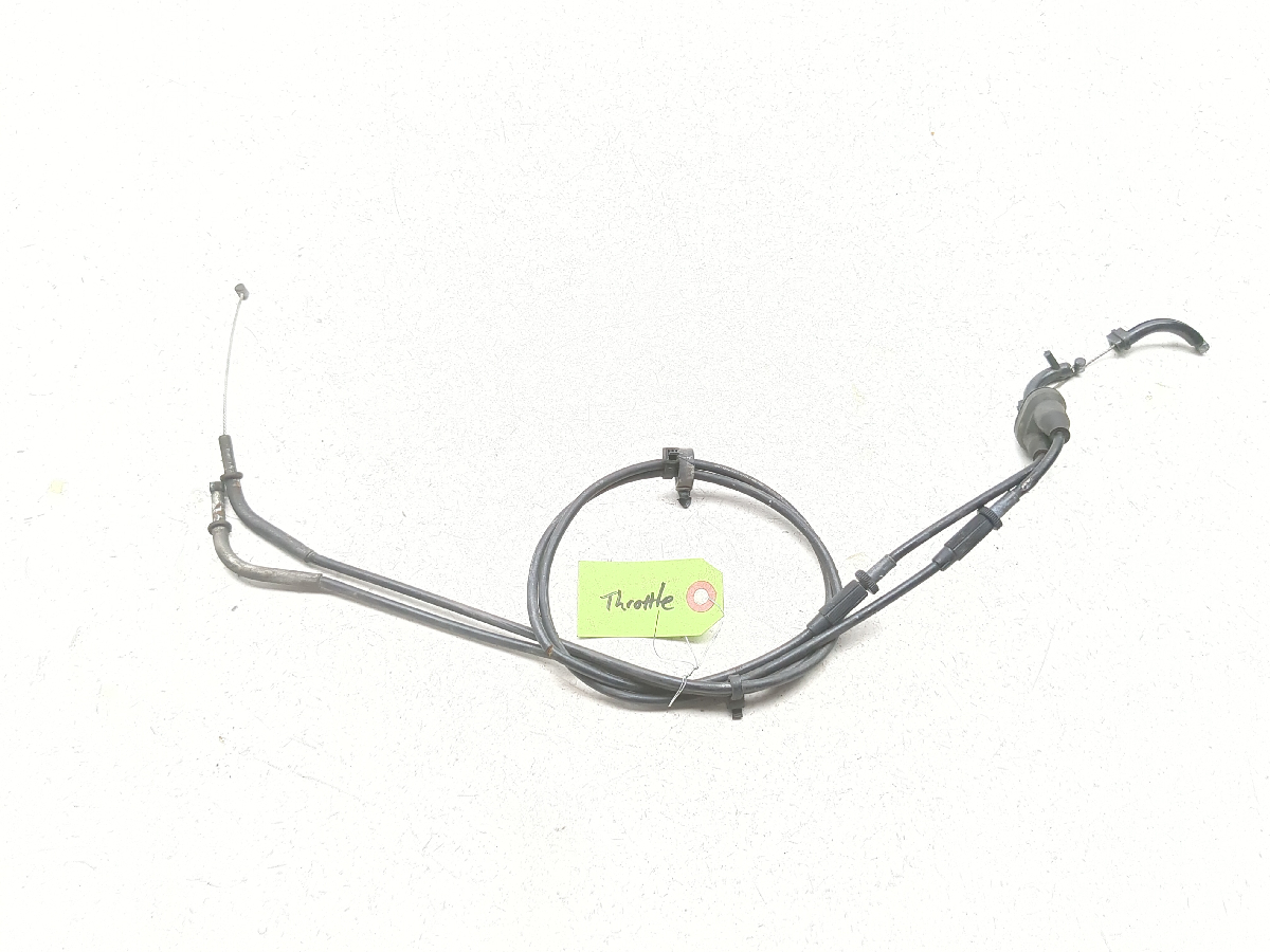 07 08 Kawasaki ZX6R ZX 636 Throttle Cable Lines TRSH PL