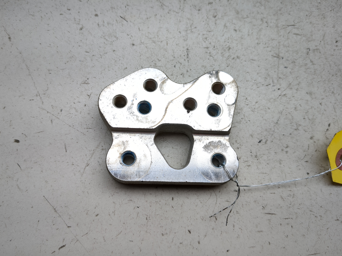 08-10 Suzuki GSXR 600 750 Rear Right Foot Peg Mount Bracket Holder
