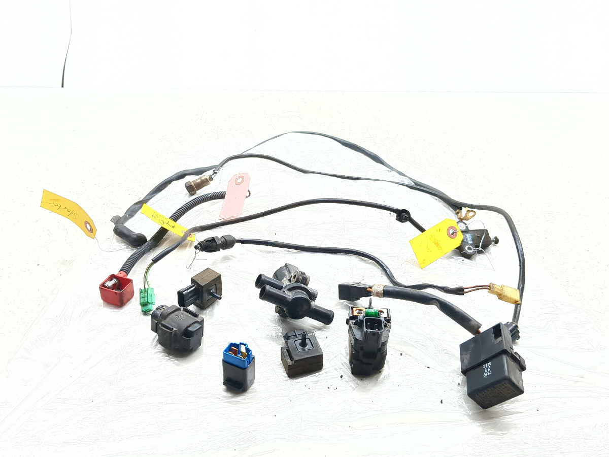 08-10 Suzuki GSXR 600 750 Relay Set Air Valve Starter Tip Over Kickstand Battery