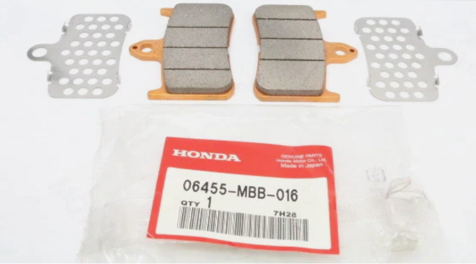 Genuine Honda VTR1000F OEM FR Brake Pad Set 06455-MBB-016