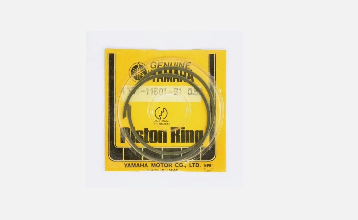 1981 Yamaha YZ80 OEM 0.50 Oversize Piston Ring Set 4V1-11601-21