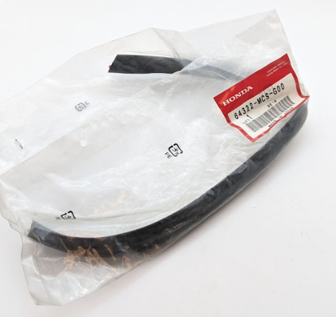 2003-2018 Honda ST1300 ABS OEM Middle Cowl Seal 64322-MCS-G00