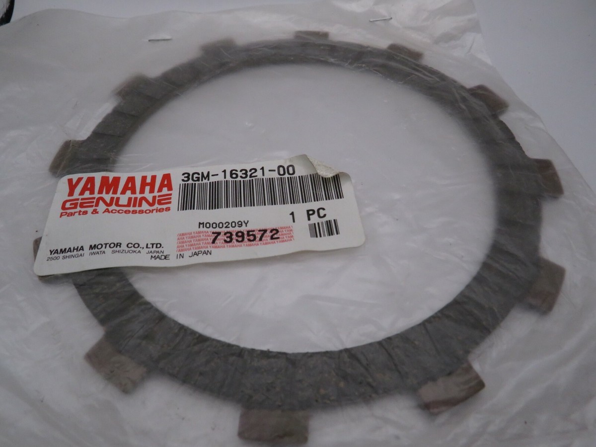 NOS Yamaha FZR/GTS/YFZ1000 OEM Genuine Friction Clutch Plate 3GM-16321-00 QTY 4